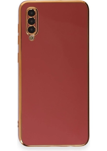 Samsung Galaxy A70 Kılıf Volet Silikon - Kırmızı - CRM5805-4223