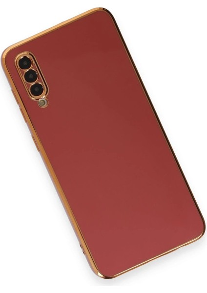 Samsung Galaxy A70 Kılıf Volet Silikon - Kırmızı - CRM5805-4223