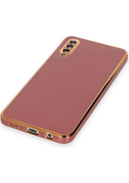 Samsung Galaxy A70 Kılıf Volet Silikon - Kırmızı - CRM5805-4223