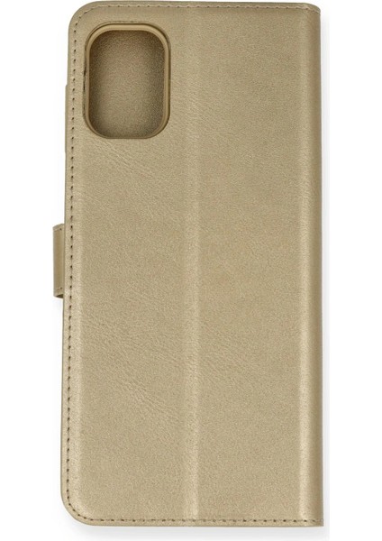 Samsung Galaxy M51 Trend S Plus Kapaklı Kılıf - Gold - CRM4001-4546 modelleri