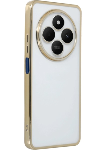 Xiaomi Redmi 14C Kılıf Lensli Silikon - Gold - CRM4621-9248