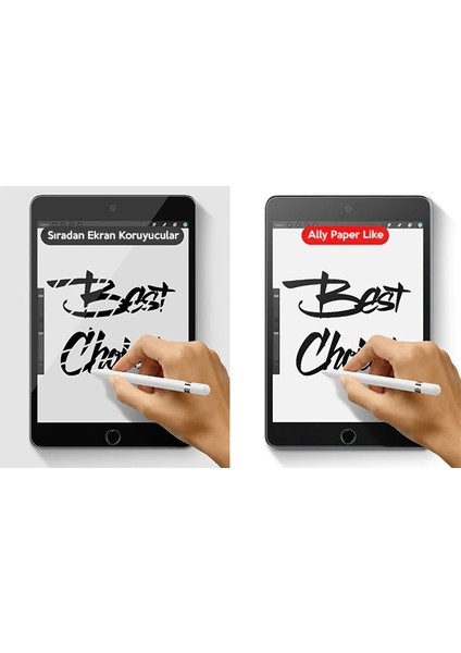 Ally Ipad Mini 5/4 Paper Like Film Darbe Emici Pet Ekran KORUYUCU-(1903) - CRM6338-6130