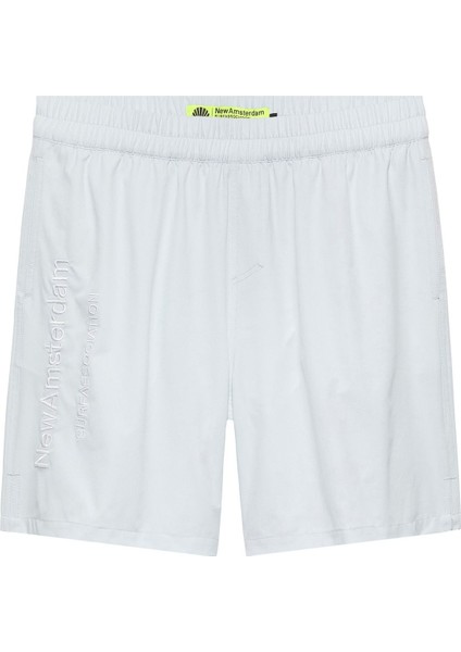Erkek Logo Baskılı Boardshorts Plaj Şortu S-Xl