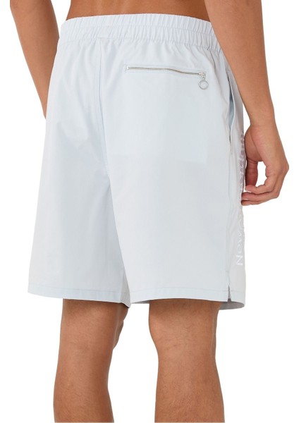 Erkek Logo Baskılı Boardshorts Plaj Şortu S-Xl modelleri