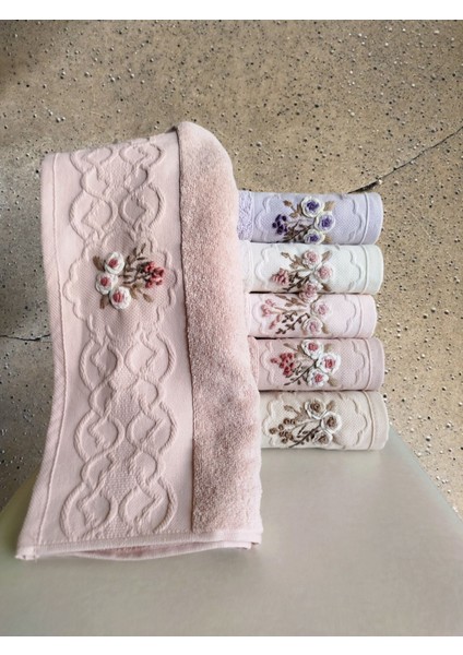 Elite El Işi 3D Nakışlı Kutulu 50X90 cm %100 Pamuklu indirimleri