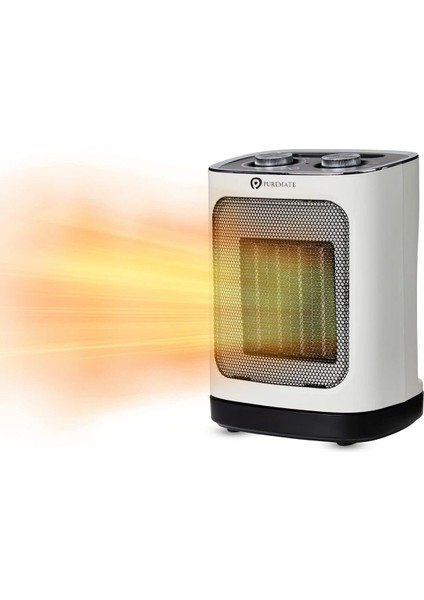 Seramik Fanlı Isıtıcı, 2 Isıtma Ayarlı 1800W Taşınabilir Elektrikli Isıtıcı