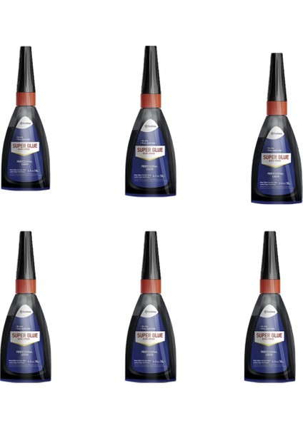 Super Glue Yağ Bazlı Süper Yapıştırıcı (6'lı PAKET)60GR - Japon Yapıştırıcısı