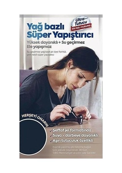 Super Glue Yağ Bazlı Süper Yapıştırıcı (6'lı PAKET)60GR - Japon Yapıştırıcısı fiyatları