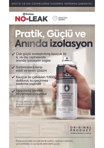 Pratik Güçlü ve Çok Güçlü Sıvılaştırılmış Sprey Kauçuk Izolasyon 6'lı Paket fırsatları