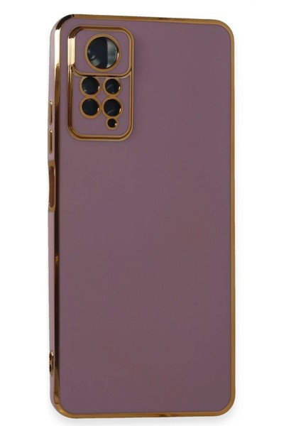 Xiaomi Redmi Note 11 Pro Kılıf Volet Silikon - Mor