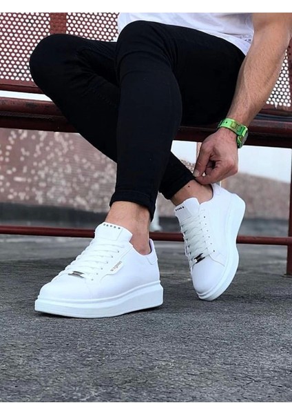 01 Beyaz Düz Erkek Casual Ayakkabı fiyatları