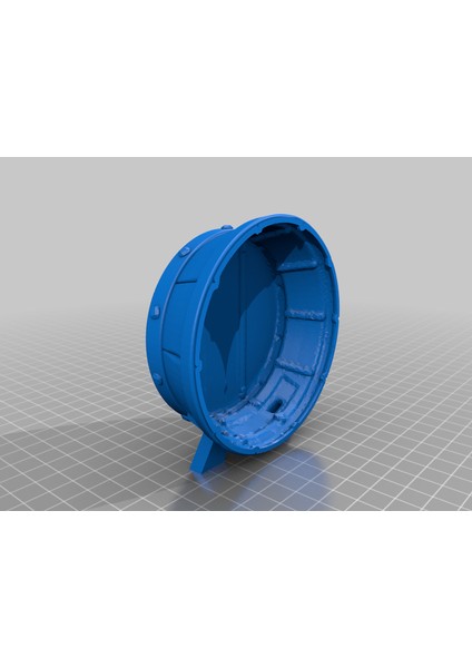 Hırsızlar Denizi Patlayıcı Namlusu - Bölünmüş ve Içi Boş (Sadece Plastik Aparattır!!!) 3D modelleri