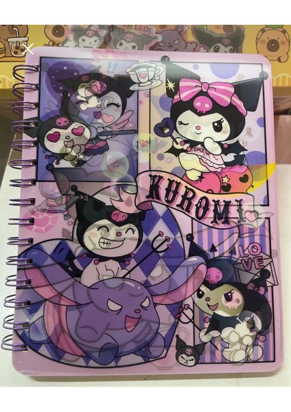 Kuromi 3D Defter