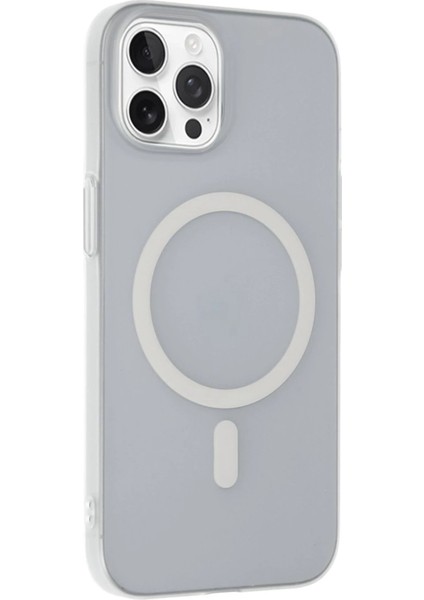iPhone 15 Pro Max Tuna Pc Slim Magsafe Kapak - Şeffaf - CRM5330-4207