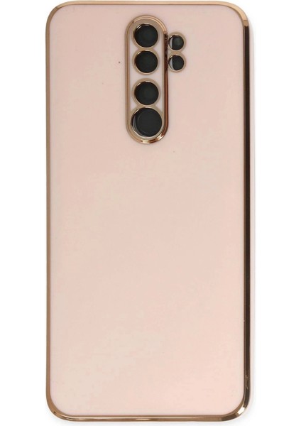 Xiaomi Redmi Note 8 Pro Kılıf Volet Silikon - Pembe