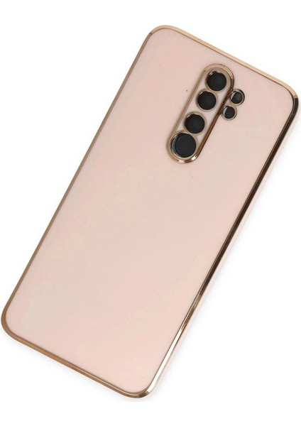 Xiaomi Redmi Note 8 Pro Kılıf Volet Silikon - Pembe modelleri