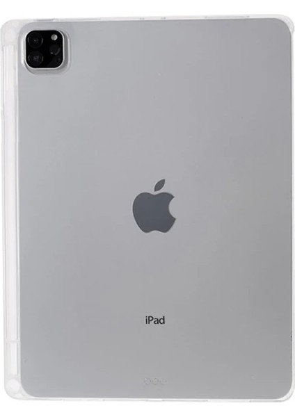 Ally iPad Pro 11-Inch (2021)-(2020)-(2018) Kalem Yerli Şeffaf Silikon KILIF-(1903 - CRM4105-4420