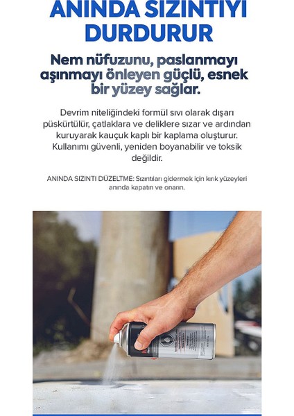Noleak Fixtime 5'li Paket Paket Su Izolasyon Sızıntı Onarım Spreyi Su Geçirmez fırsatları