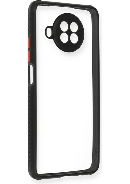 Xiaomi Redmi Note 9 Pro 5g Kılıf Miami Şeffaf Silikon - Siyah - CRM9585-2348