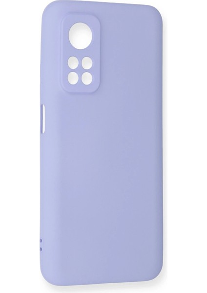 Xiaomi Mi 10T Kılıf Nano Içi Kadife Silikon - Lila - CRM1012-2669