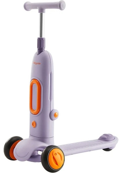 Vilotte Manuel Çocuk Scooter, Işıklı Tekerlekli, 4 Kademeli Yükseklik Ayarlı