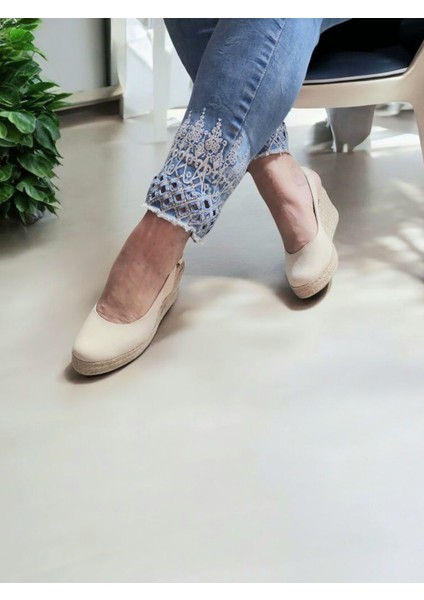 Kadın Keten Yazlık Sandalet Hasır Ayakkabı fiyatları