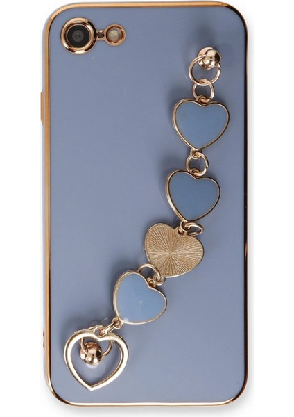 iPhone 7 Kılıf Esila Silikon - Gri - CRM6540-4416