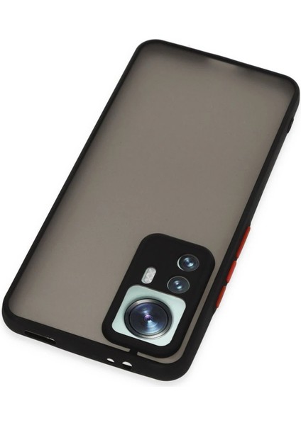 Xiaomi Mi 12T Pro Kılıf Montreal Silikon Kapak - Siyah - CRM4138-1306 modelleri
