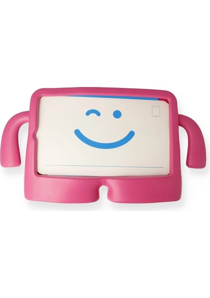 iPad 5 Air 9.7 Kılıf Karakter Tablet Silikon - Pembe - CRM1918-3839