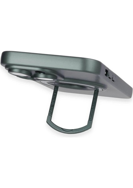 iPhone 13 Pro Max Kılıf Lukka Magneticsafe Kapak - Koyu Yeşil - CRM5776-2547