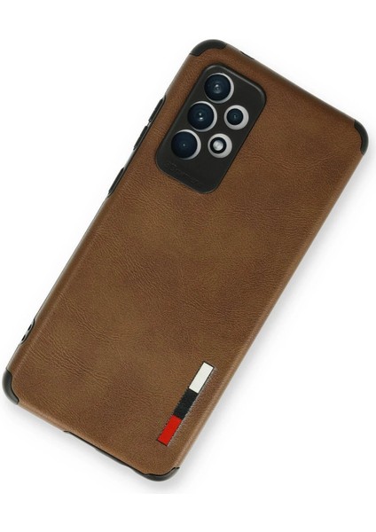 Samsung Galaxy A73 5g Kılıf Loop Deri Silikon - Kahverengi - CRM9451-6222