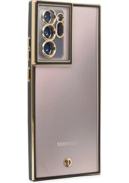 Samsung Galaxy Note 20 Ultra Kılıf Liva Lens Silikon - Siyah - CRM7543-9366