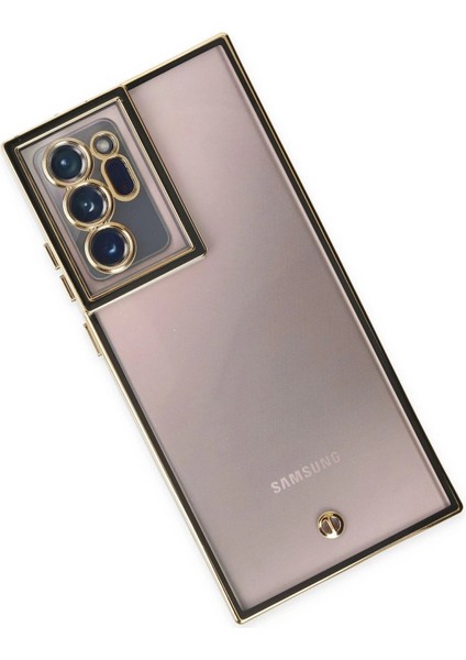 Samsung Galaxy Note 20 Ultra Kılıf Liva Lens Silikon - Siyah - CRM7543-9366