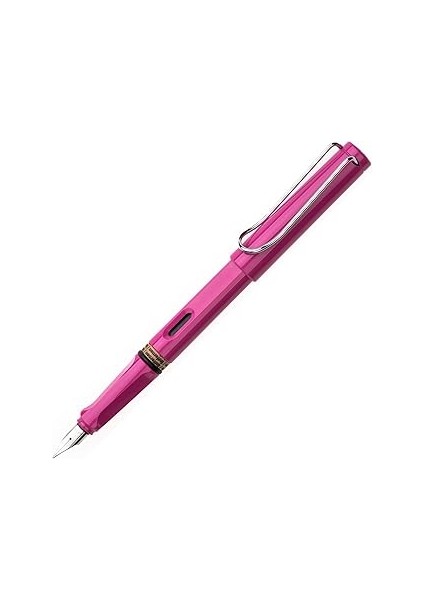 13P-EF Safari Dolma Kalem Metal Klips Ef Uç Pembe