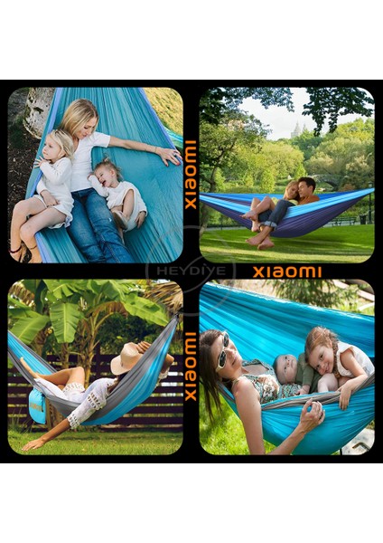 Heyshake Outdoor Kamp Hamağı - Geliştirilmiş Hibrit Seri - 220X90 cm - 225KG Dayanıklılık fırsatları