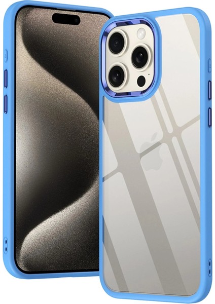 iPhone 15 Pro Max Kılıf Power Silikon - Lila - CRM4934-9368