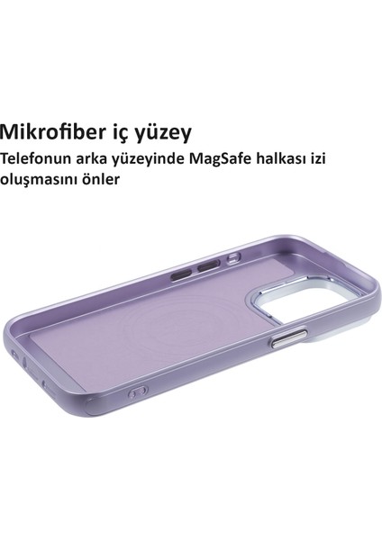Apple iPhone 14 Pro Kılıf Pu Deri Magsafe Uyumlu Silikon Kapak indirimleri
