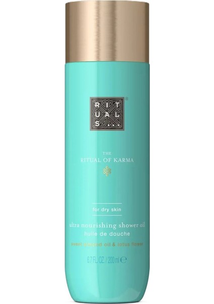 The Ritual Of Karma Duş Yağı 200ML, %91 Doğal Içerik, Hassas Ciltler Için