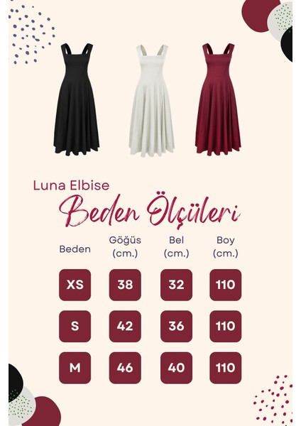 Luna Midi Elbise
