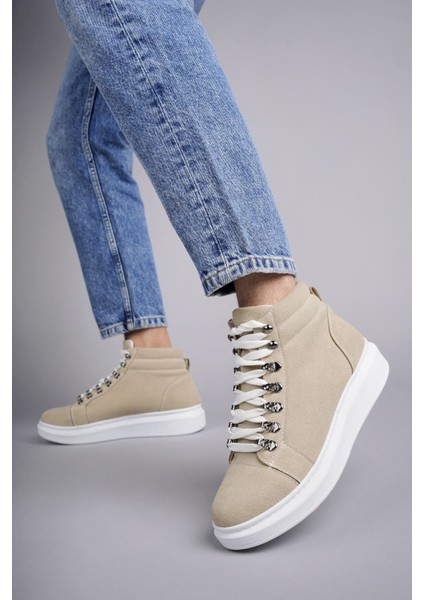 J206 Ottawa Bağcıklı Süet Erkek Günlük Spor Bot Bt Krem fiyatları