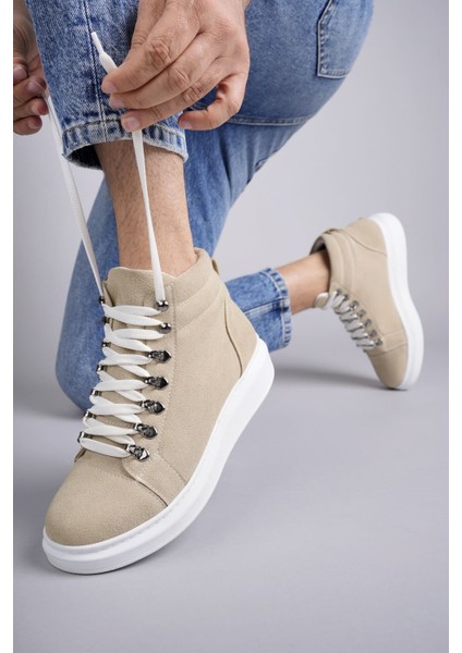 J206 Ottawa Bağcıklı Süet Erkek Günlük Spor Bot Bt Krem fırsatları