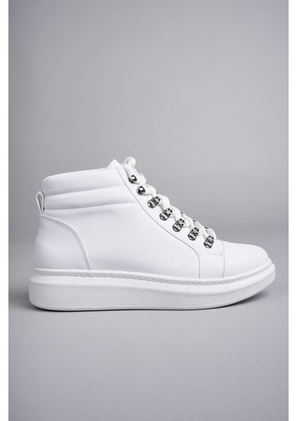 J206 Ottawa Bağcıklı Cilt Erkek Günlük Spor Bot Bt Beyaz fırsatları