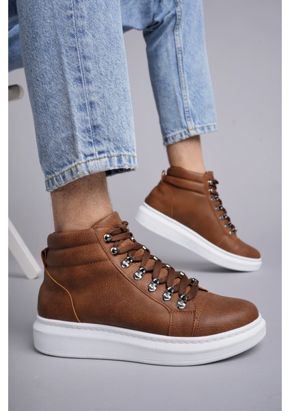 J206 Ottawa Bağcıklı Cilt Erkek Günlük Spor Bot Bt Taba fiyatları