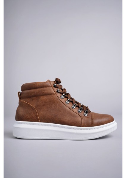 J206 Ottawa Bağcıklı Cilt Erkek Günlük Spor Bot Bt Taba indirimleri