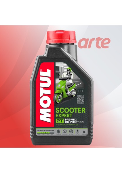 Scooter Expert 2T Motor Yağı – 1 Litre | 2 Zamanlı Motosikletler İçin | Yarı Sentetik | Güncel Ürün fırsatları