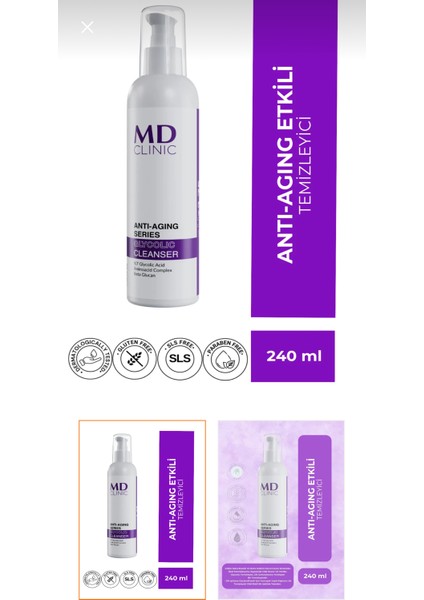 Anti-Aging Etkili Glikolik Temizleme Jel fiyatları