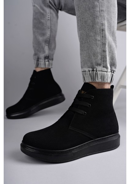J207 Oslo Bağcıklı Süet Erkek Günlük Spor Bot St Siyah fiyatları