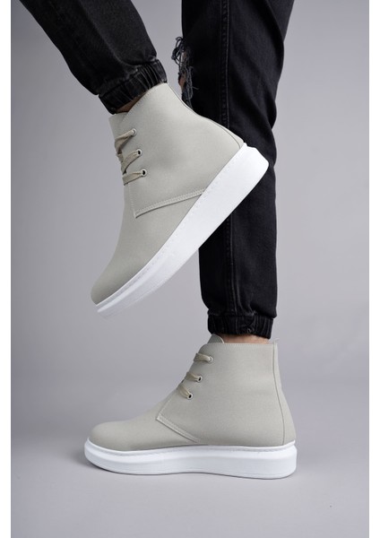 J207 Oslo Bağcıklı Süet Erkek Günlük Spor Bot Bt Gri modelleri