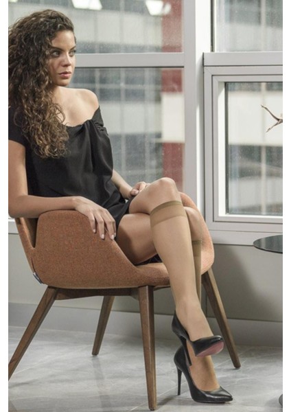 2'li Paket Ince Dizaltı Çorap