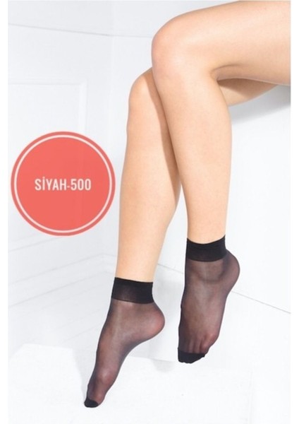 Multiçorap Rossey Parlak Fit (15D) Soket Çorap-Siyah-Ten-Sahra (12 Çift) fırsatları